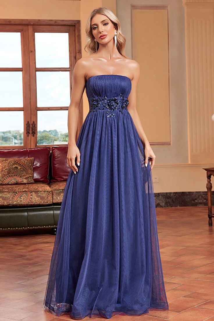 Elegant Long Evening Dress With Detachable Sleeves – TANYA BRIDAL