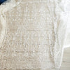 Luxury Wedding Dress Ivory Sequins Embroidery Lace Material