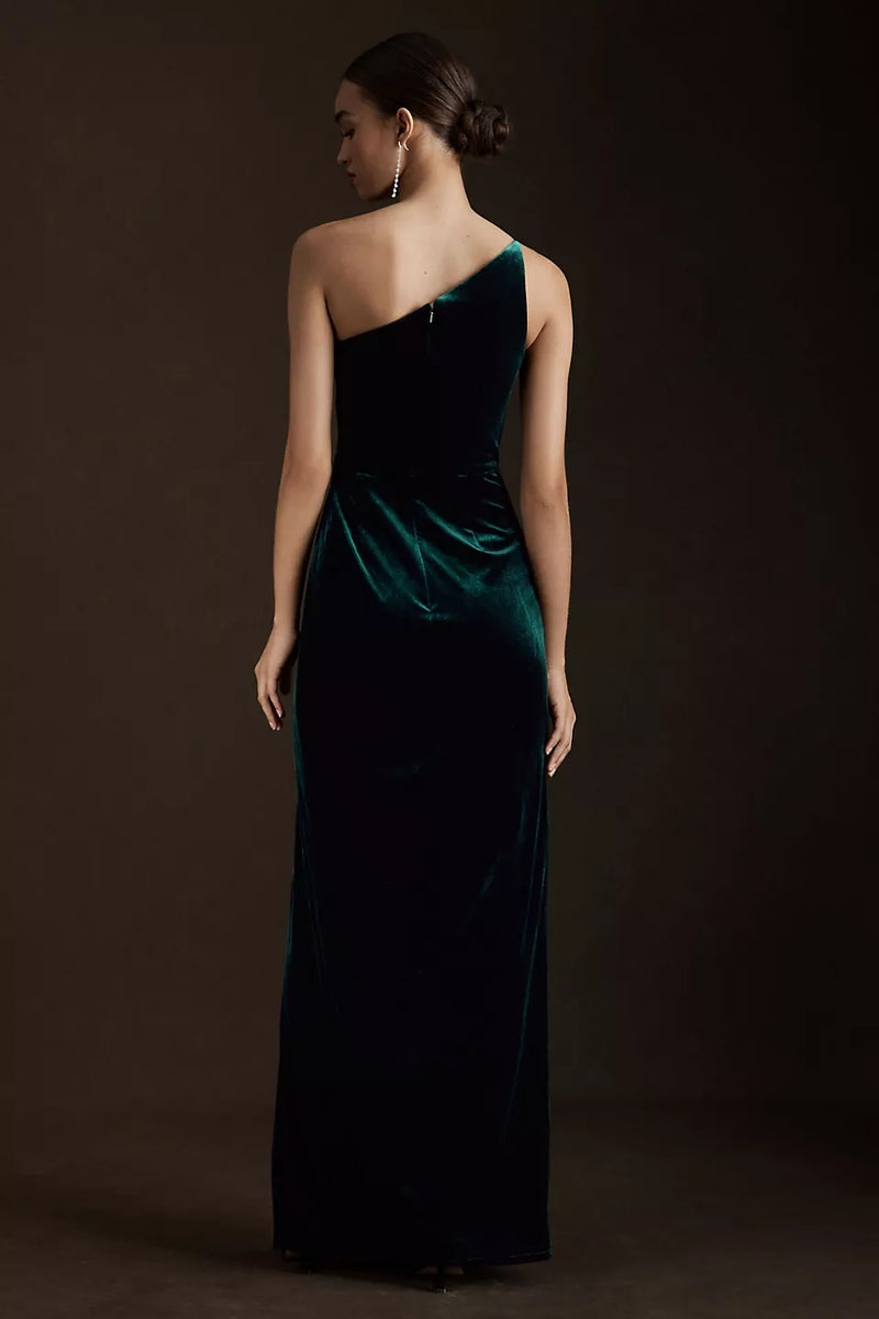 Haniya Teal Velvet Embroidered 2 Pcs Dress main image 1