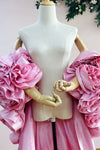 Gorgeous Rose Flowers Wedding Cape ZJ295