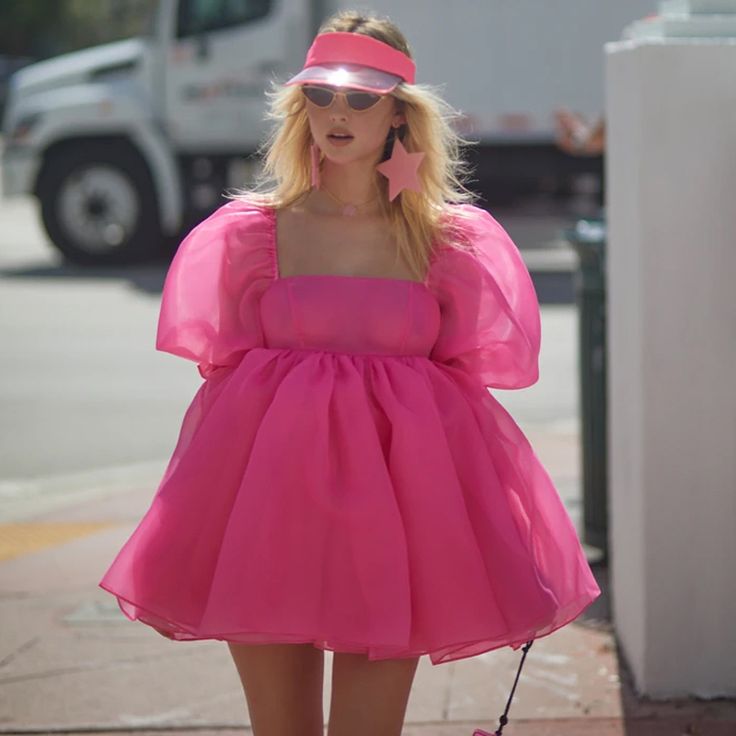Short Mini Homecoming Dress Puffy Sleeves New Style TANYA BRIDAL Short Mini Homecoming Dress Puffy Sleeves New Style TANYA BRIDAL