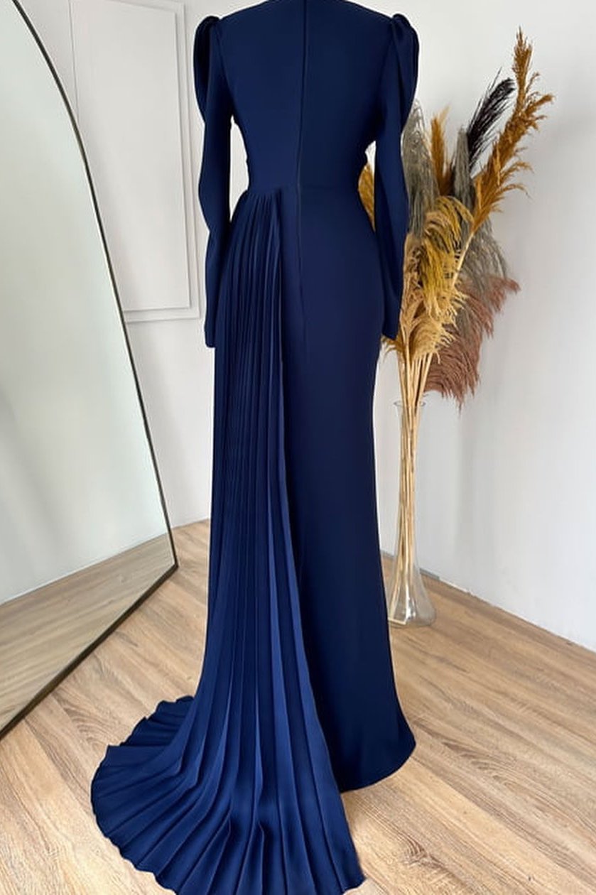 Full Sleeves Arabic Long Evening Dress TANYA BRIDAL Full Sleeves Arabic Long Evening Dress TANYA BRIDAL