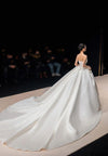 Ball Gown Satin Wedding Dress