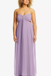 Sweetheart A Line Chiffon Long Lady Evening Dresss Pleated