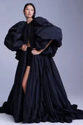 Fashion Taffeta Evening Cape Bolero Lady Prom Coat