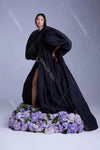 Fashion Taffeta Evening Cape Bolero Lady Prom Coat