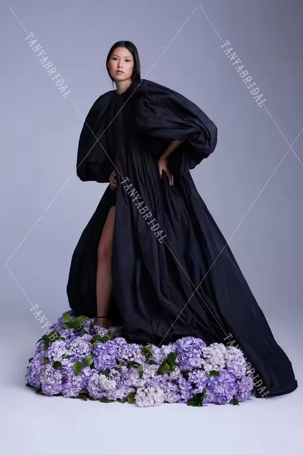 Fashion Taffeta Evening Cape Bolero Lady Prom Coat