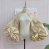 Orange Gold Fashion Jacket Puffy Sleeves DG018-gold