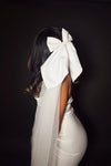 #DZ9347 Bow Wedding Veil