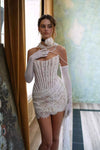 #LY9208 Bohemian Croset Wedding Dress