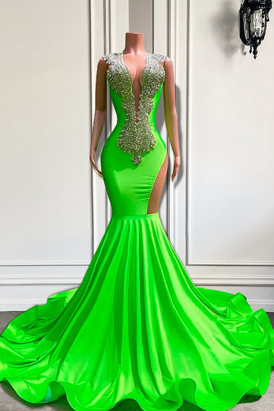 Crystals Luxury Prom Dresses Mermaid Diamonds 243111632