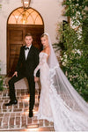 #DZ9365 Mermaid Beach Wedding Dresses with Long Sleeve