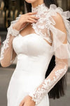 Wedding Wrap New Fashion Lace Jacket Full Sleeves