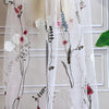 Colorful Lace Emboridery Wedding Veils With Comb Long Fairy Headpiece Chic
