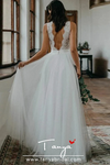 Bohemian Lace Wedding Dress TBW38