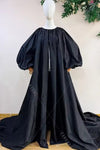 Fashion Taffeta Evening Cape Bolero Lady Prom Coat
