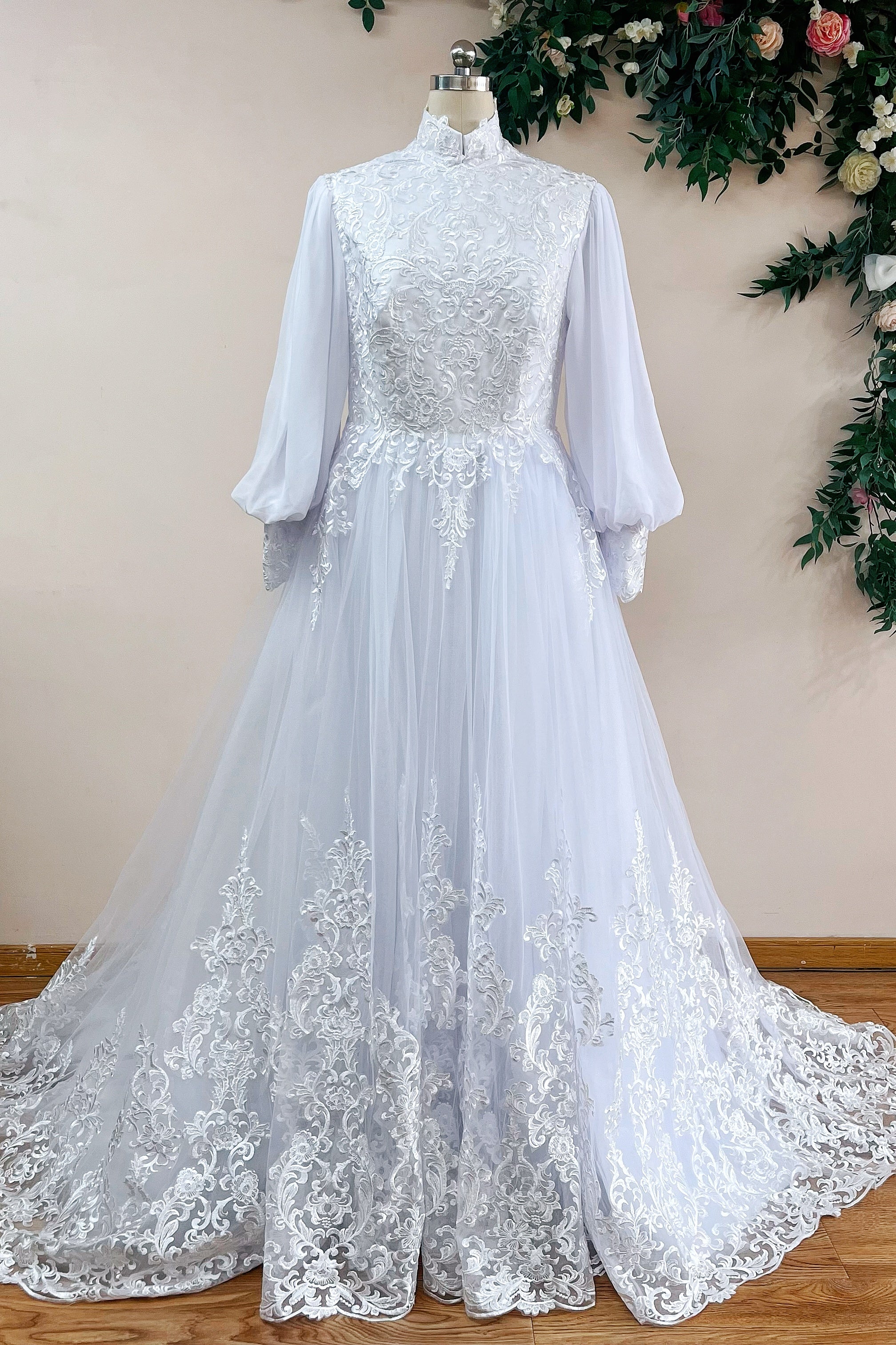 Muslim Wedding Dresses Arabic Dubai Bridal Gowns Robe De Mariage – TANYA  BRIDAL