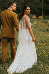 Ethereal Tassel Fringe Wedding Dresses Bohemian DW451