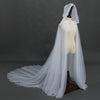 Tulle Cape Maxi Soft Mesh Cloak Wedding Bridal Wrap