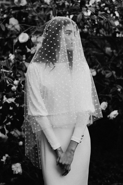 Dot Tulle Elegant Wedding Veil New #242241721