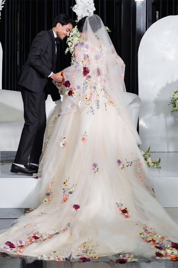 luxury flare wedding dresses Fit and Flare Wedding Dresses Tailored Elegance