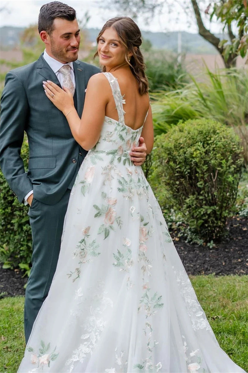 Sweetheart Garden Boho Woodland Bridal Gowns – TANYA BRIDAL