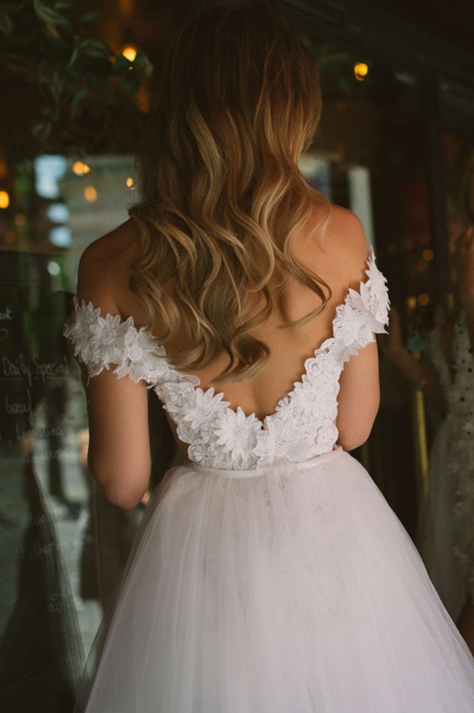boho mini wedding dress Mini Wedding Dress Short Wedding Dress For Bride