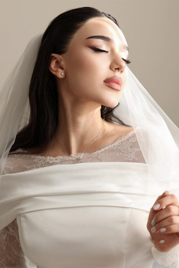 Simple Mermaid Wedding Dresses Robe De Marriage