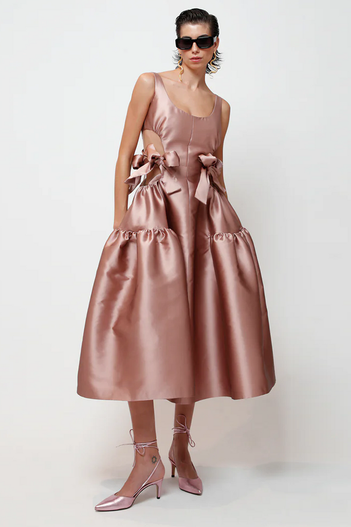 Short Satin Maxi Prom Dresses – TANYA BRIDAL