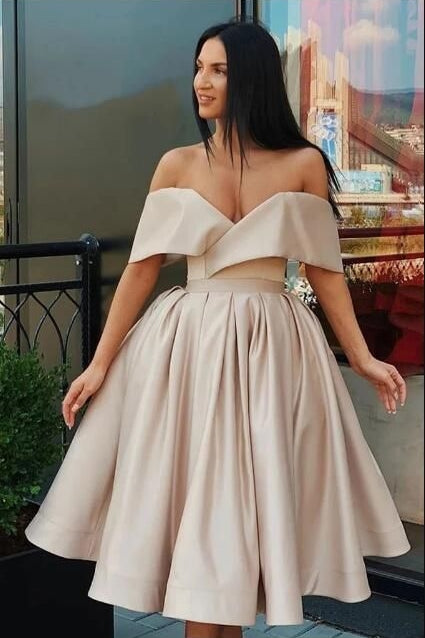 Short Prom Dress A Line Knee Length TANYA BRIDAL Short Prom Dress A Line Knee Length TANYA BRIDAL