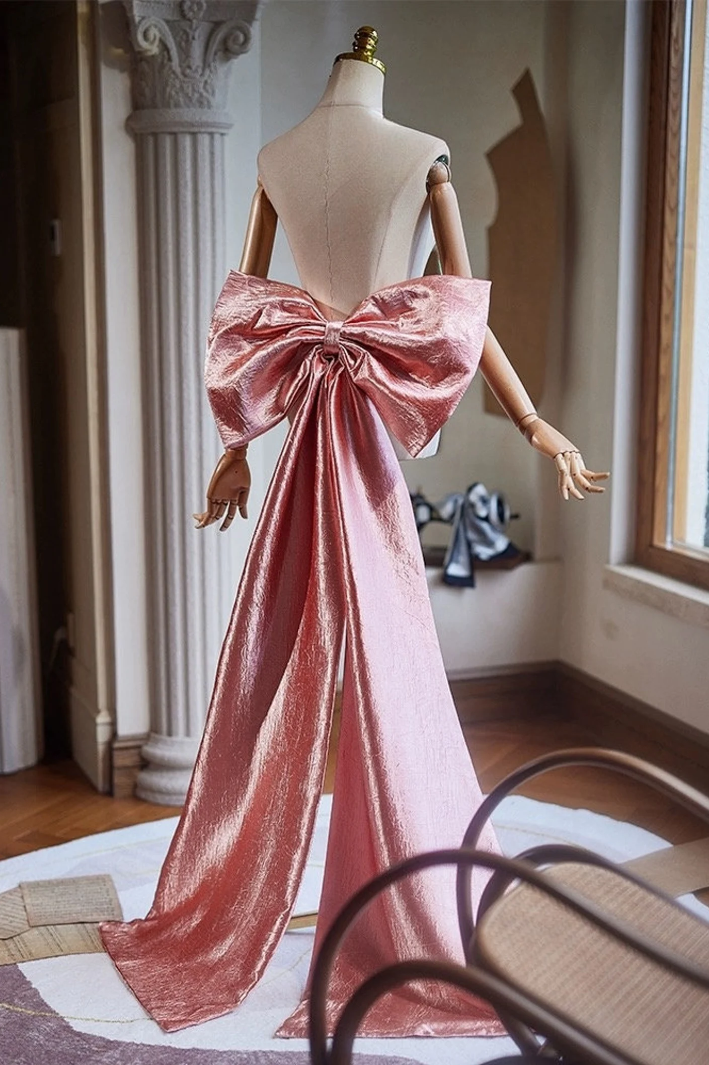 big bow pink dress Showtime Dress | Hot Pink
