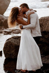 Backless Chiffon Beach Wedding Dresses Bohemian 242201559