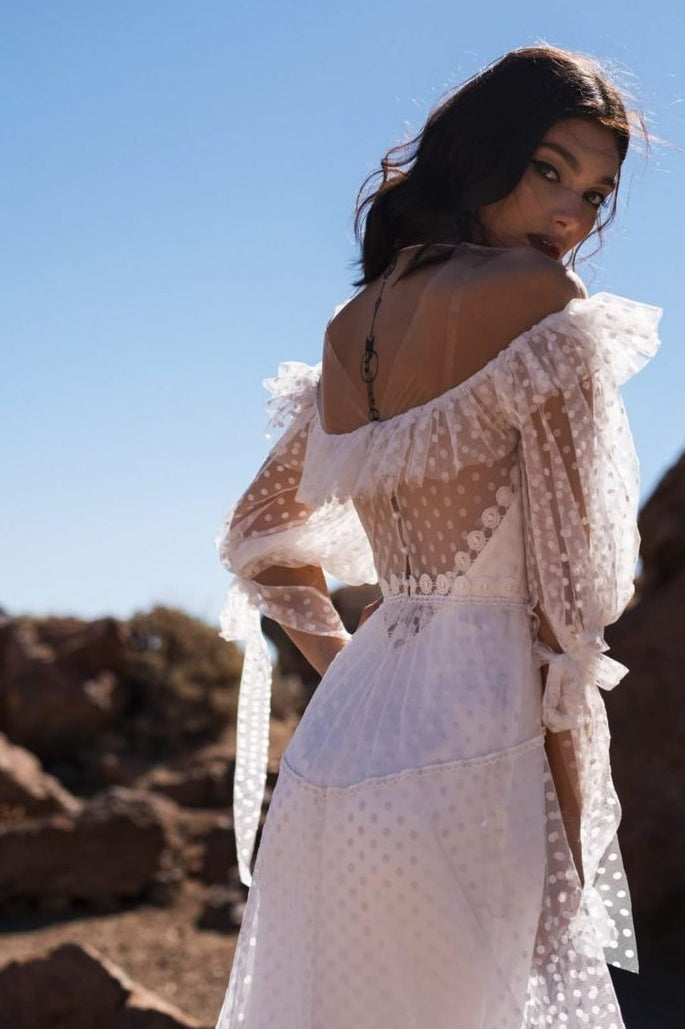 boho chic off the shoulder dress Bohemian Off Shoulder Dress | Ethereal Sage Green | Plus Size Rustic Maxi