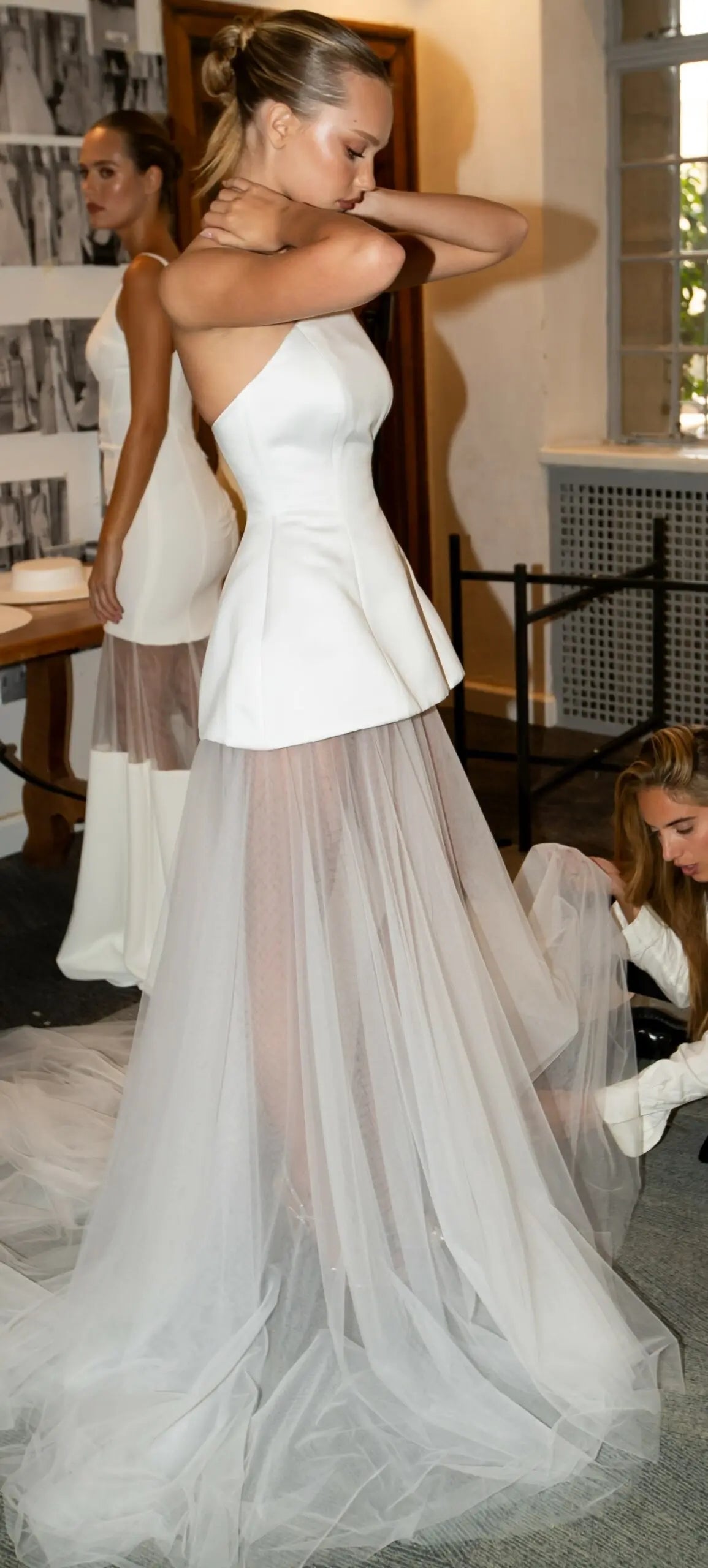 Strapless A Line Wedding Dresses Fashion Bridal Gowns Chic DW886 TANYA BRIDAL Strapless A Line Wedding Dresses Fashion Bridal Gowns Chic DW886 TANYA BRIDAL