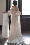 #DZ9438 Bridal Jacket Shawl With Long Sleeves