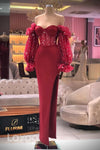 Bling Bling Prom Dress With Split