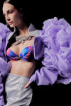 Light Purple Women Party Jacket Fashionable Outfit
