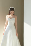 Simple Wedding Dress A Line Lace Up Back 242281340