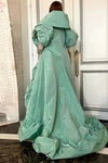 Taffeta New Fashion Lady Stage Cape Evening Coat