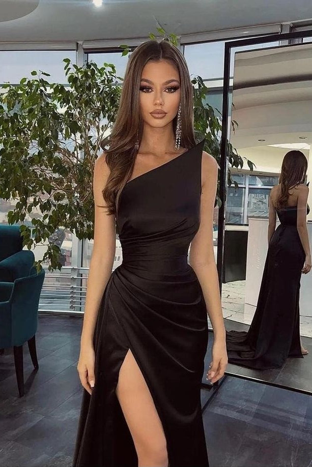 Black Party Dinner Dress, Prom Dress – TANYA BRIDAL Black Party Dinner Dress, Prom Dress – TANYA BRIDAL