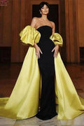 Taffeta Long Lady Cape Performance Runway Costumes Not Include Dress