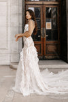 Mermaid Lace Wedding Dresses With Beading Line DW824