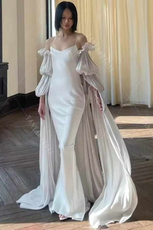 #DZ9438 Bridal Jacket Shawl With Long Sleeves