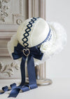 Lolita Wedding Hats With Bow Sashes