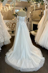 #DZ9306 Romantic Lace Wedding Dress A Line