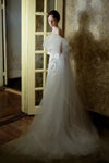 Romantic 3D Flowers Bridal Gowns Chic DW835