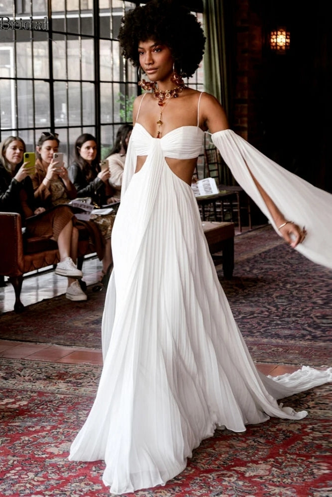 Vintage Italian Beach Wedding Maternity Wedding Dress With Deep V Neck And  Sexy A Line Silhouette Ivory Chiffon Gown For Boho Brides, Greek Goddess  Style Style #2017283E From E_cigarette2019, $89.12 | DHgate.Com