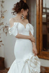 Mermaid Off-The-Shoulder Wedding Dresses DW828