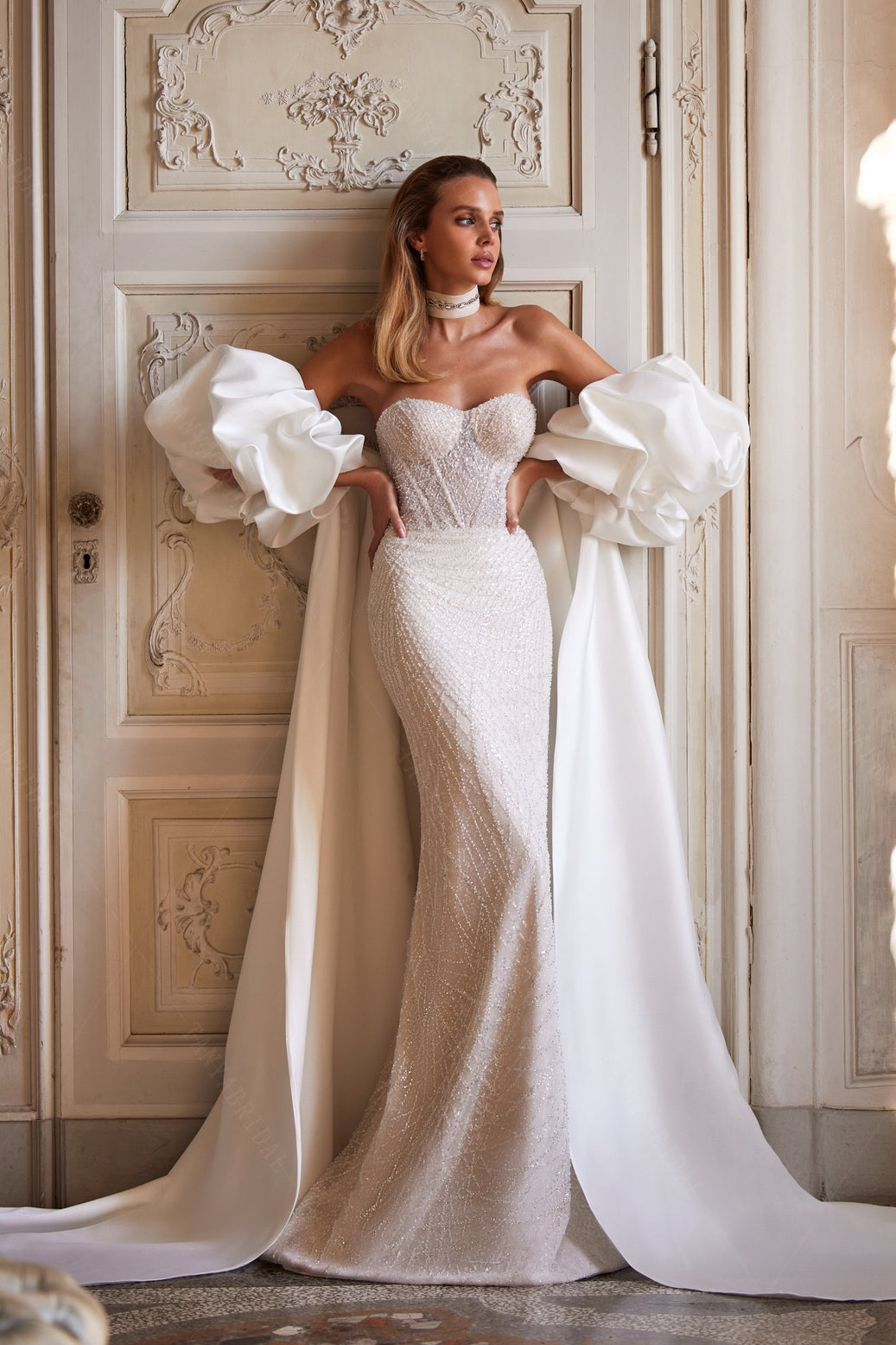 Wedding Dress Winter Capes With Sleeves Bridal Cape Ivory Satin Xs-M Leila Cape By Grace Wedding Dress Winter Capes With Sleeves Bridal Cape Ivory Satin Xs-M Leila Cape By Grace