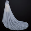 Tulle Cape Maxi Soft Mesh Cloak Wedding Bridal Wrap